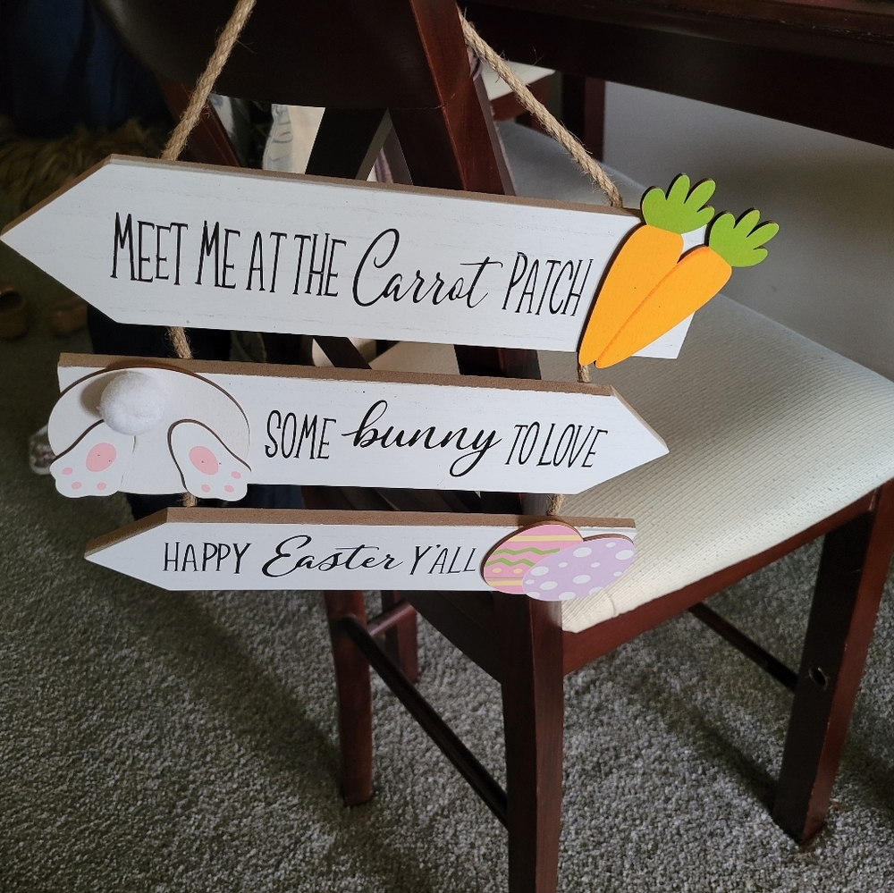 Hanging sign